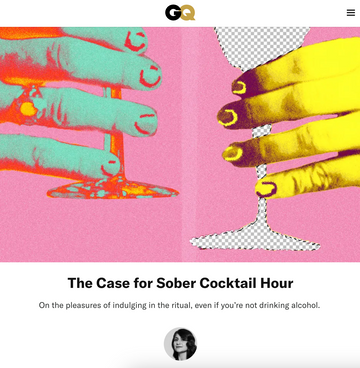 GQ: Sacré and The Case for Sober Cocktail Hour