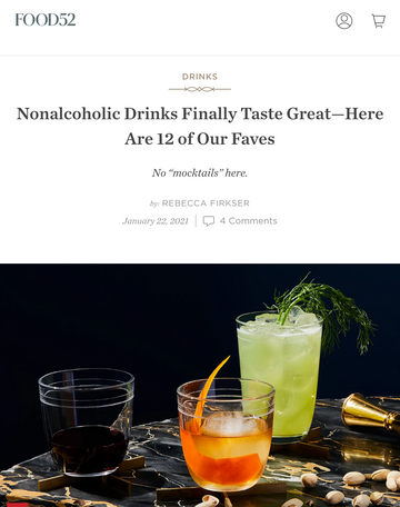 Food52: Nonalcoholic Drinks Finally Taste Great—Here Are 12 of Our Faves
