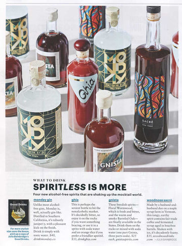 Woodnose’s newest non-alcoholic beverage, Sacré, featured In Rachael Ray’s In Season Magazine